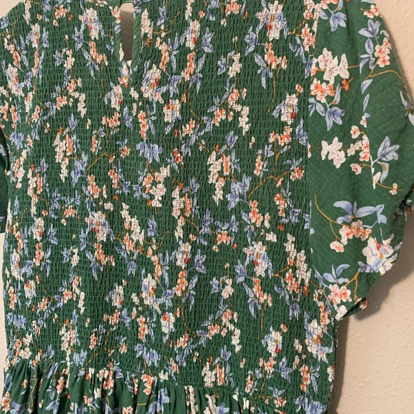 Roolee Green Floral Maxi Dress - Picture 8 of 9